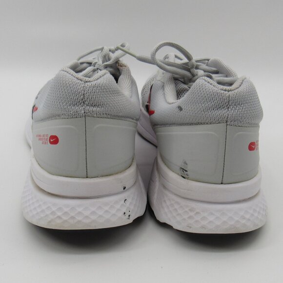 WMNS) Nike Run Swift 2  Nike Run Swift 2 \'Pure Platinum Bright Red Athletic Sneakers Size 15 -CU3517-006